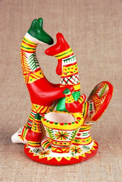 Лиса с курицей, Бежина Ирина Дмитриевна