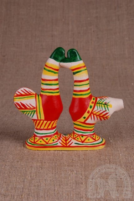 Курочка с петухом, Бежина Ирина Дмитриевна
