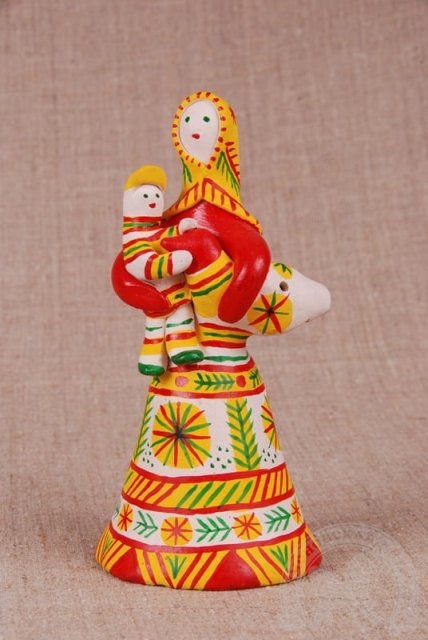 Крестьянка с мальчиком, Бежина Ирина Дмитриевна